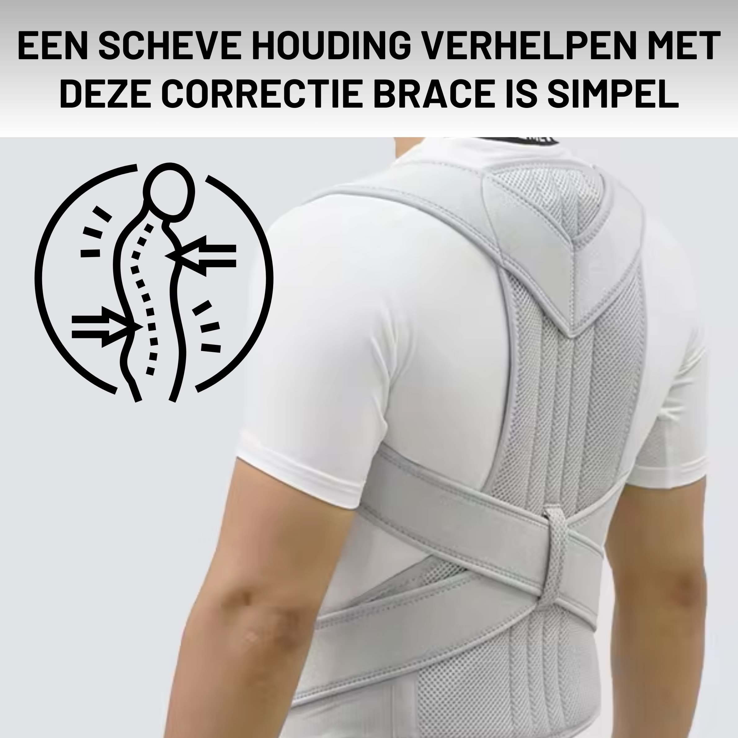 ActivePosture - Op Maat - Postuur Houding Brace - Scoliose